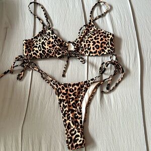 BRAND NEW SHEIN velvet bikini